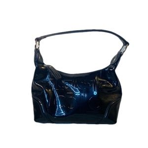 Liz Claiborne Black Patent Leather Purse